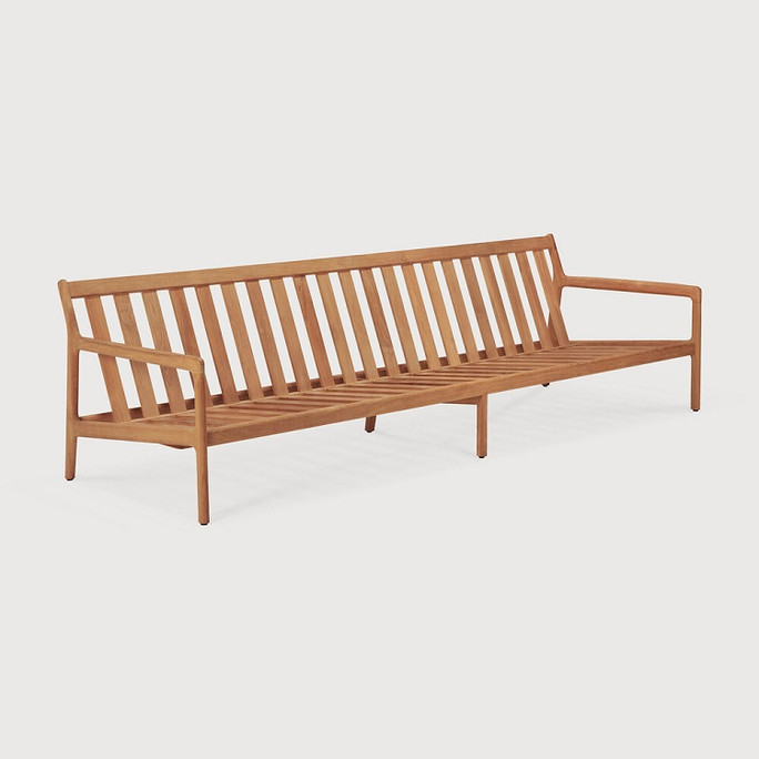 Ethnicraft Teak Jack Outdoor 3 Seat Sofa Frame