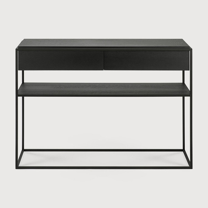 Ethnicraft  Black Monolit Console