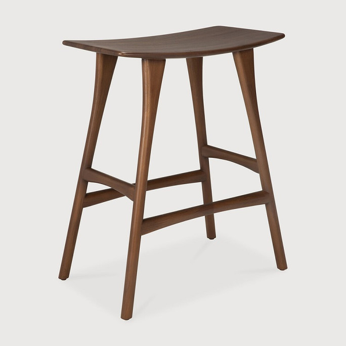 Ethnicraft Osso Teak Counter Stool