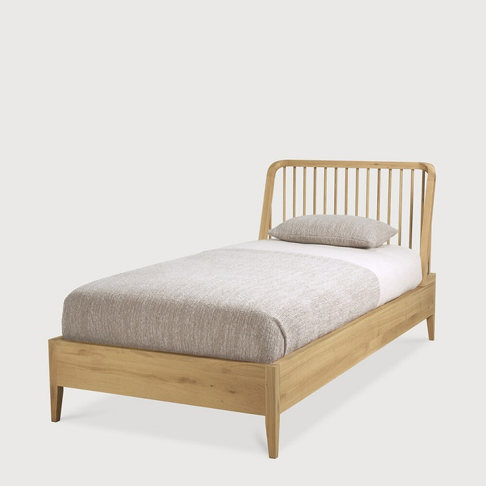 Ethnicraft Oak Single Bed Spindle