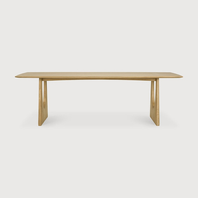 Ethnicraft Geometric Oak Dining Table