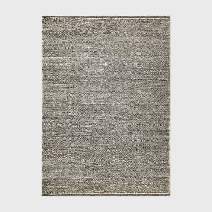 Ethnicraft Checked Kilim Rug - Natural