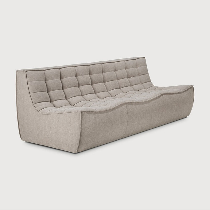 Ethnicraft 701 Modular Sofa - Eco Fabric - Ecru