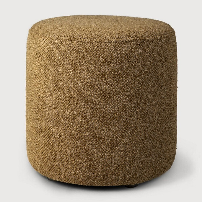 Ethnicraft Barrow Tall Pouf - Ginger