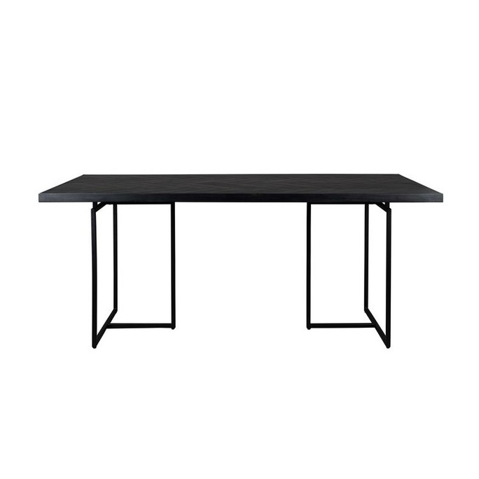 Dutch Bone Class Dining Table - Black