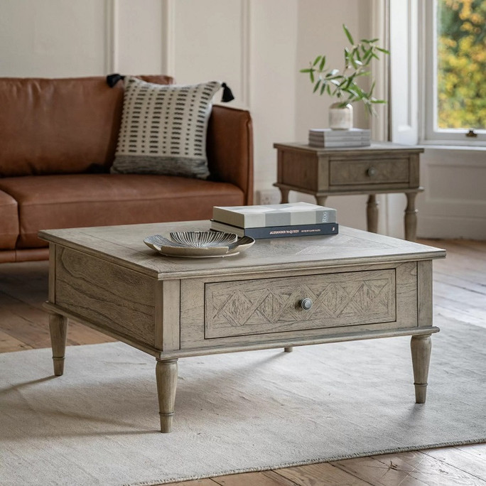 Mustique 2 Drawer Coffee Table