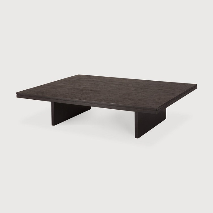 Ethnicraft Grooves Teak Coffee Tables