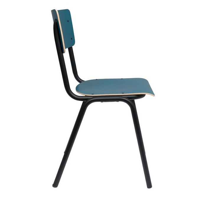 Retro Stacking Chair Set - Back To School  - Matte Petrol