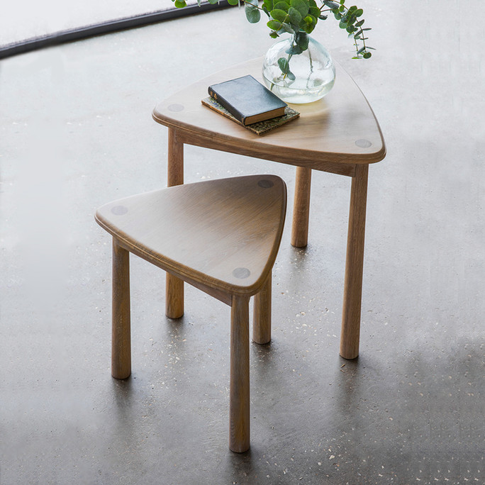 Scandi Oak Nest of Tables