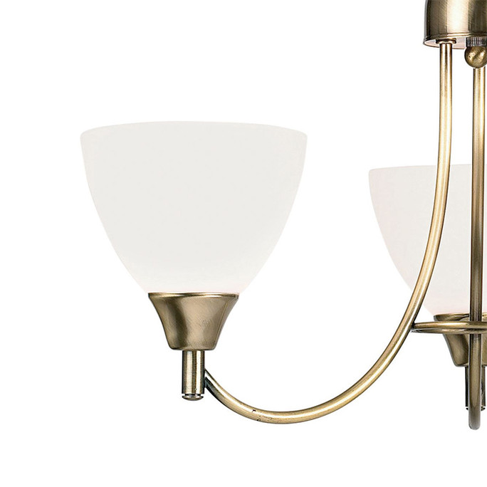 Gallery Direct Alton Brass 5-Light Pendant Light