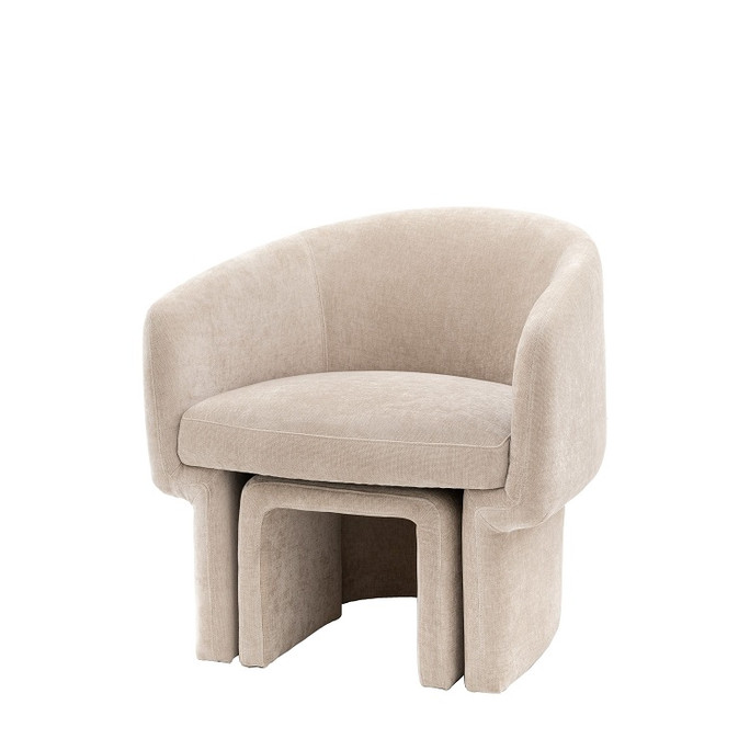 Gallery Direct Asko Cream Fabric Armchair – Modern Gallery Direct Asko Cream Fabric Armchair – Modern