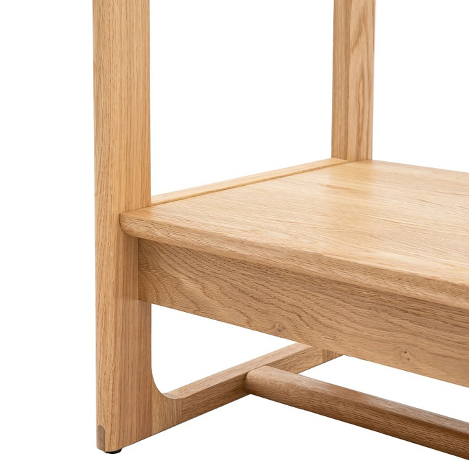 Gallery Direct Craft Natural Oak Open Wardrobe Natural