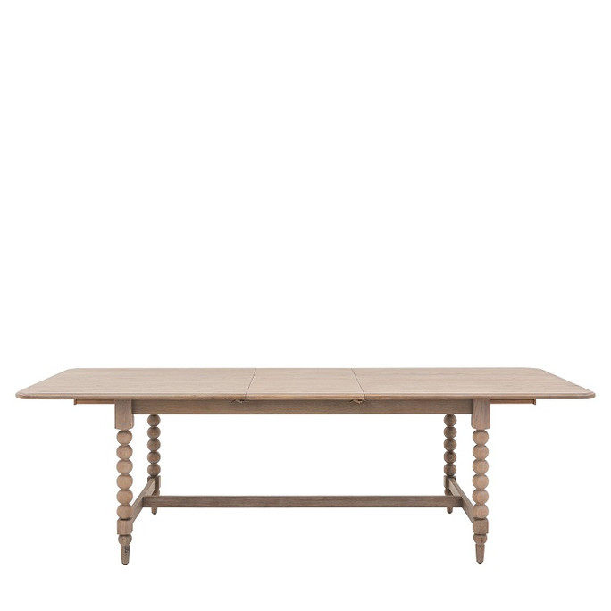 Gallery Direct Artisan Natural Oak Ext Dining Table