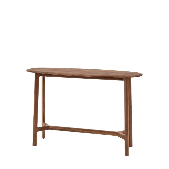 Gallery Direct Madrid Walnut Console Table 120x40x80