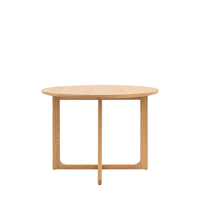 Gallery Direct Craft Natural Oak Round Dining Table