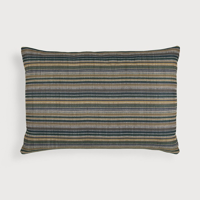 Ethnicraft Zahara Stripes 60 x 40 cm Outdoor Cushion - Blue