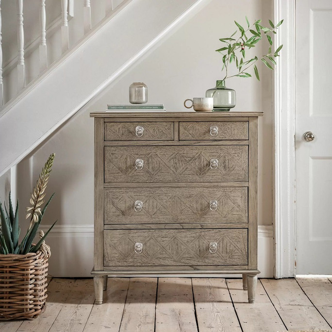 Mustique 5 Drawer Chest Hudson Living