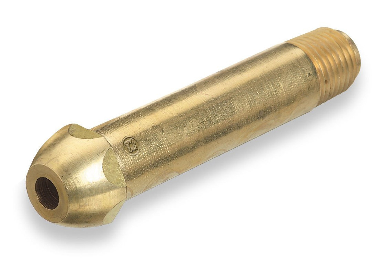 ITEM 82-Western Nut 15-2 AND Nipple 15-3 Combo,for CGA 510 POL Acetylene 