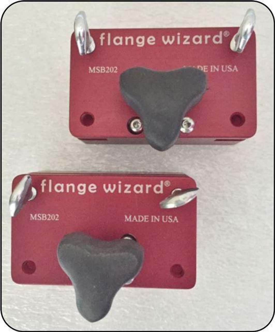 Flange Wizard Magnetic Blocks for Burning Guides MSB202 Straight Edge Holder