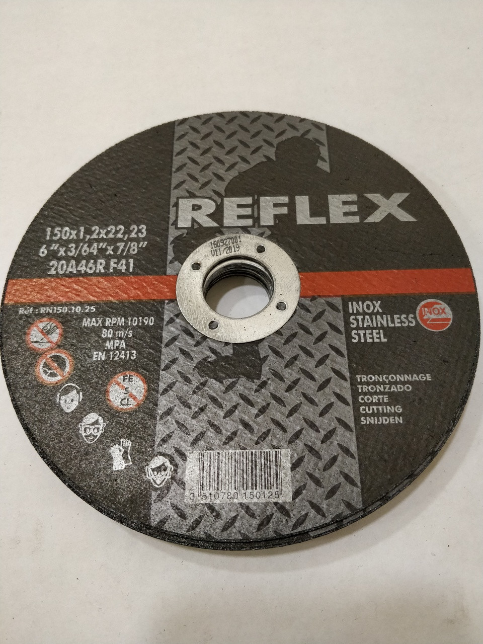 Reflex Cutoff Wheels  Metal    .045x7/8         6" or 4 1/2"