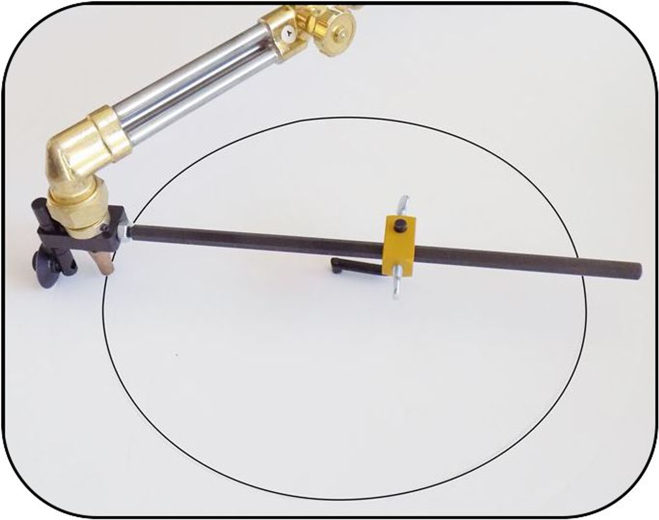 Magnetic Torch Guide with On-Off Blocks (Flange Wizard)