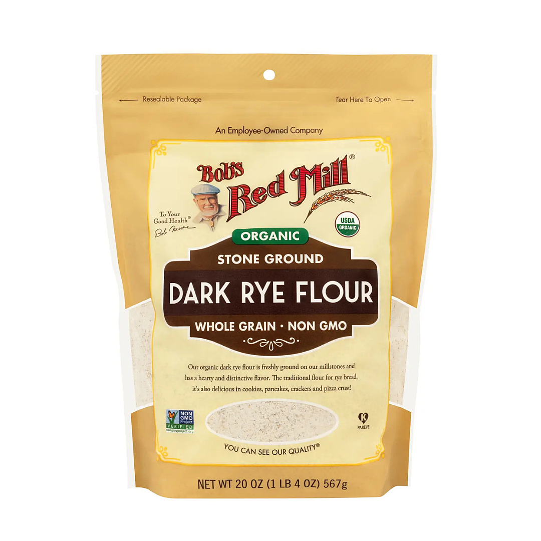 BAKFLO25#ROG | Organic Dark Rye Flour (25#) - Pacific Coast Fresh Co.