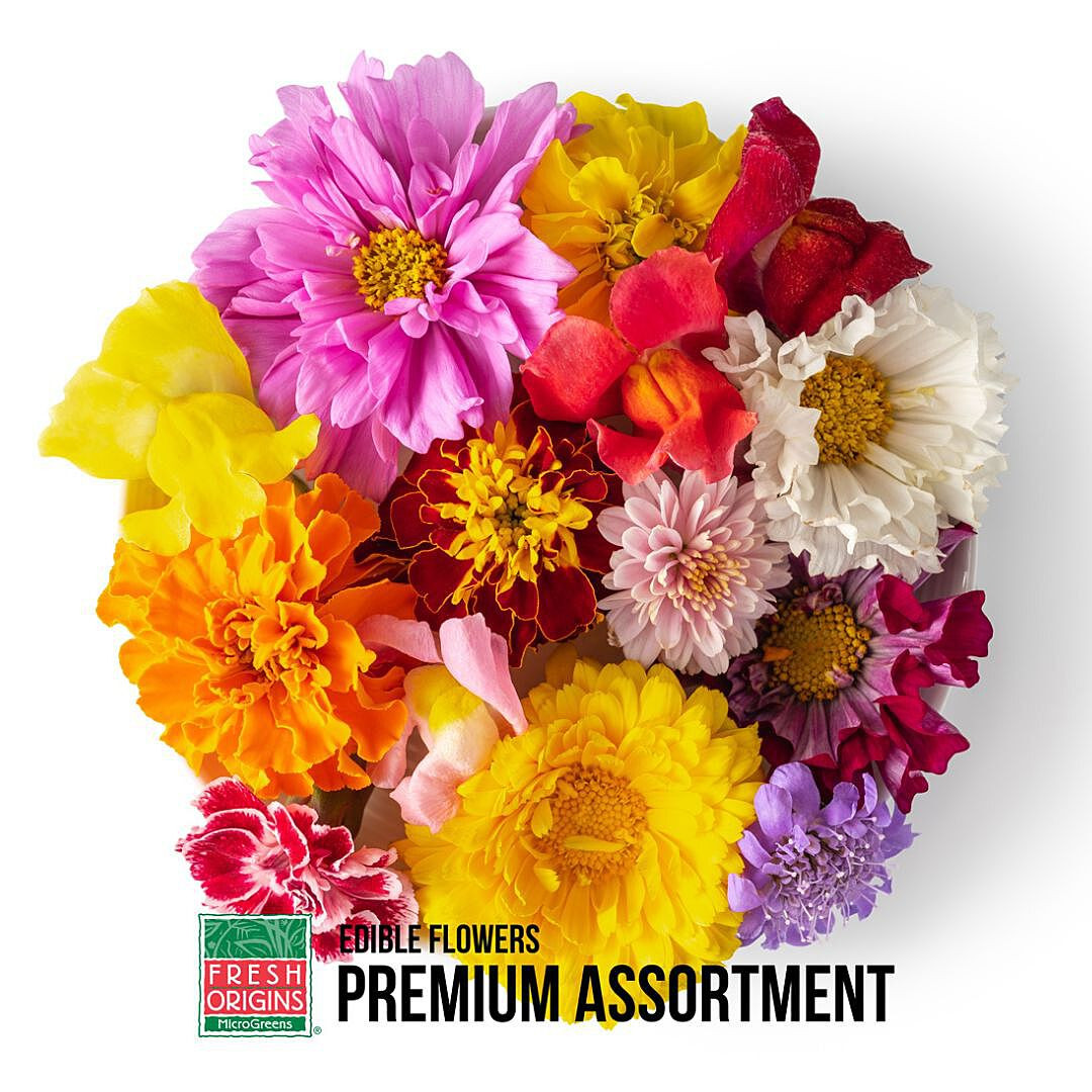 MICFLWPRE3OZ | Edible Flower Premium Assortment (50CT) - Pacific