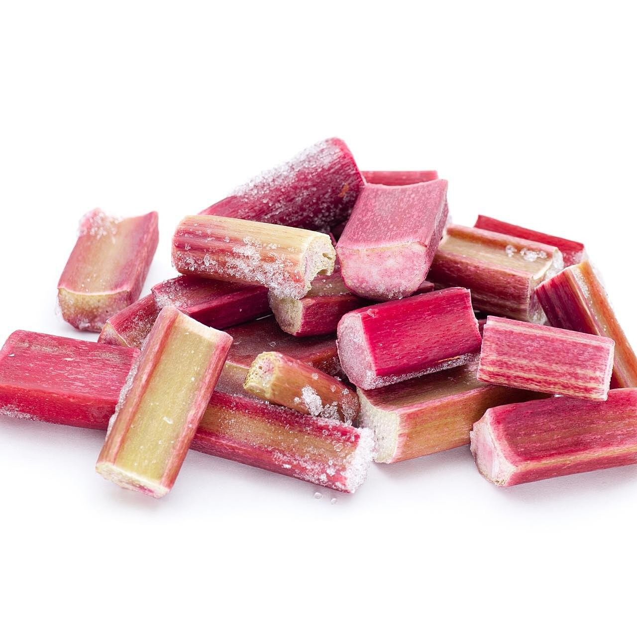 Rhubarb – frozen 1 quart bag, approx. 4 cups – All Good Organics Farm Store