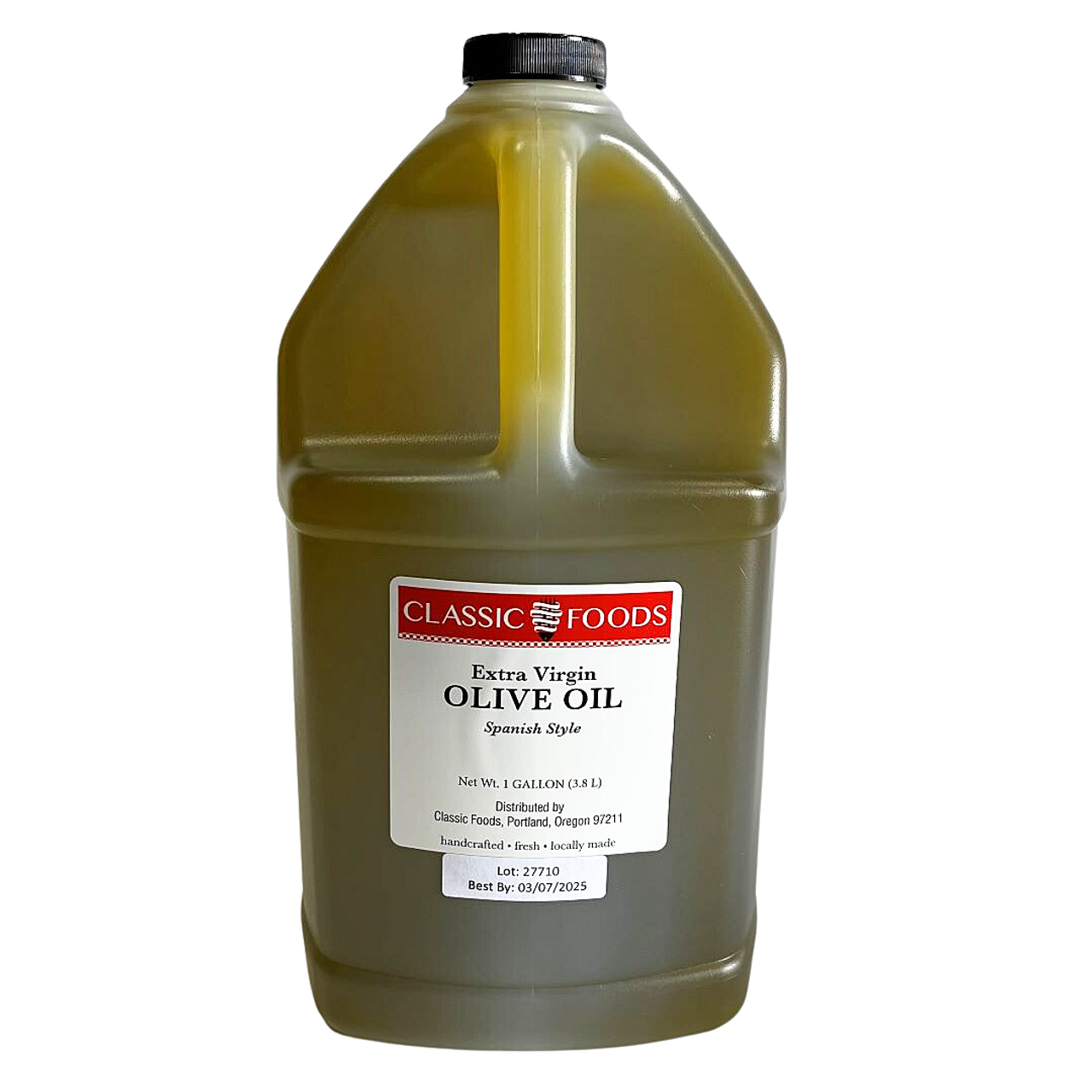 Extra Virgin Olive Oil | 2022 Crop | 1 Gallon / 3.8 Liters