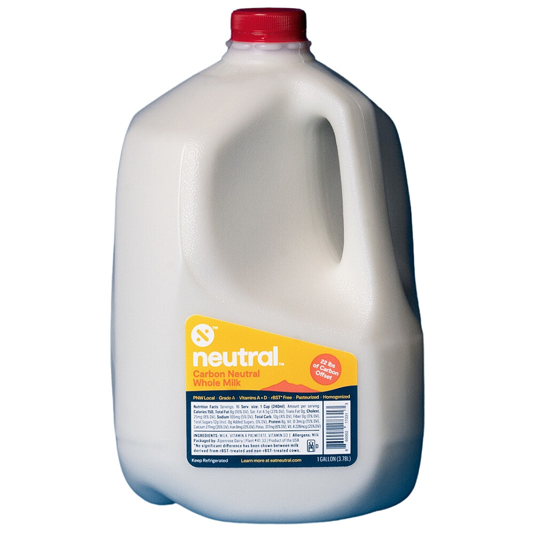 MILWHO01GCN | Neutral Whole Milk (1 GAL) - Pacific Coast Fresh Co.