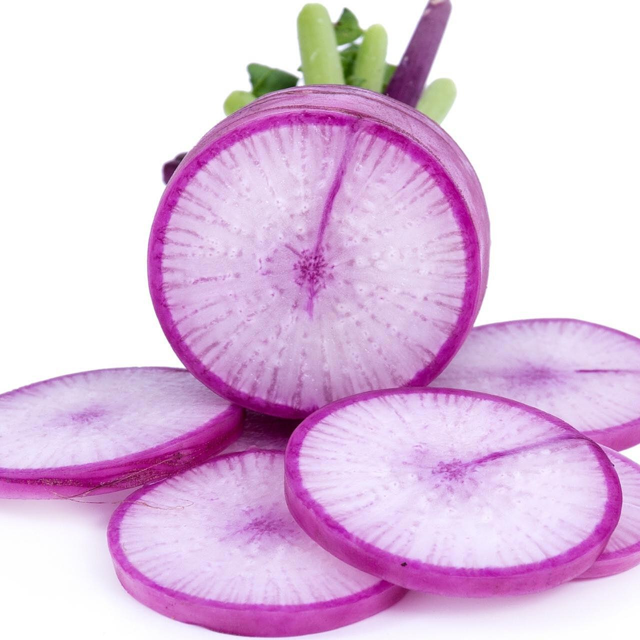 DAIPUR10#OR | Organic Purple Daikon Radish (10#) - Pacific Coast