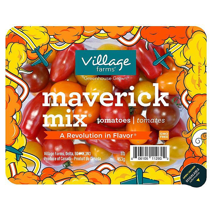TOMMAV008MIX | Maverick Tomato Mix (8/1#) - Pacific Coast Fresh Co.