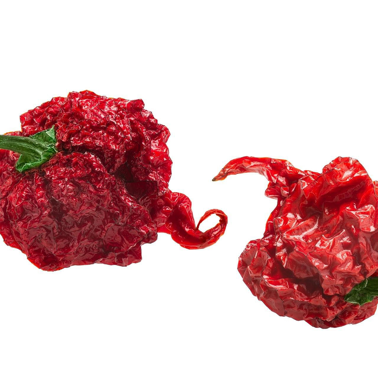 Dried Carolina Reaper Peppers