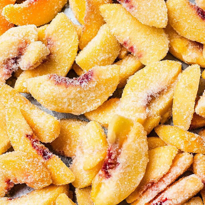 PCH10#FRZ | Frozen Sliced Peach (10#) - Pacific Coast Fresh Co.