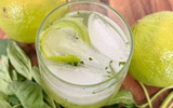 Bergamot Basil Spritzers