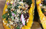 Quinoa-Stuffed Kabocha Squash