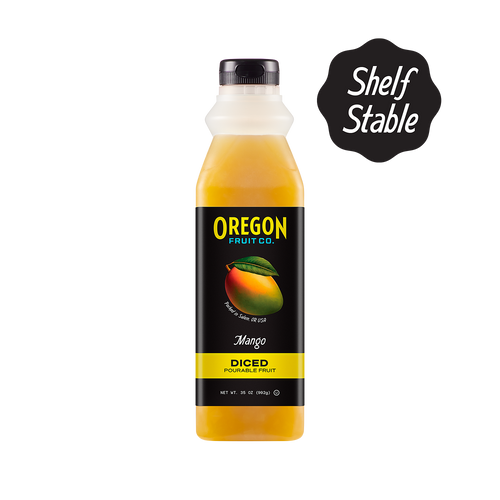 Pourable Fruit Mango Diced