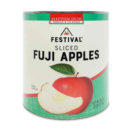 Sliced Apples in Water
