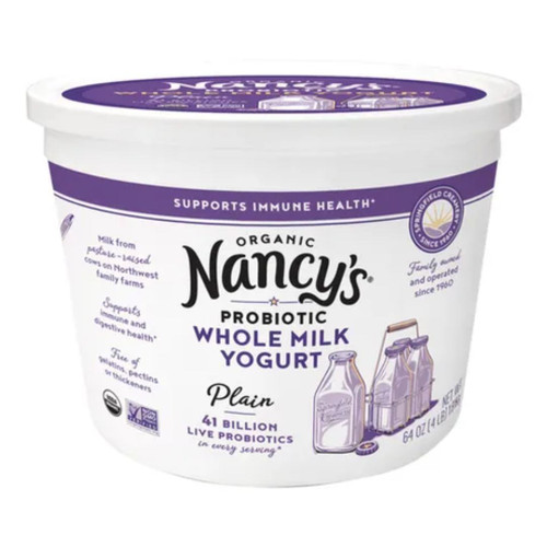 Nancy's Organic Plain Whole Milk Yogurt
