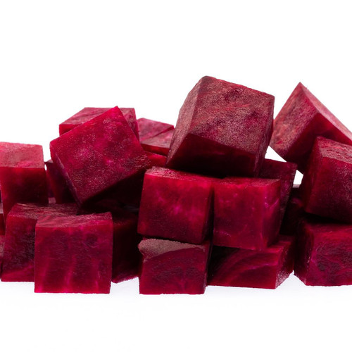 Diced Red Beet 1"