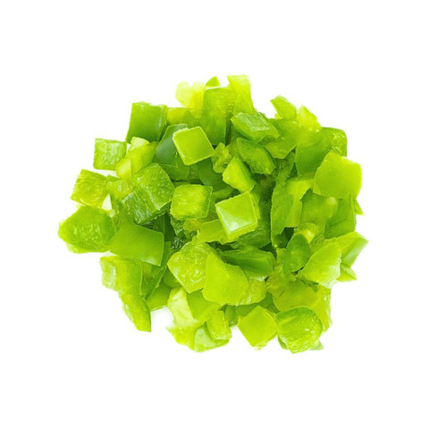 Diced Green Pepper 3/8in