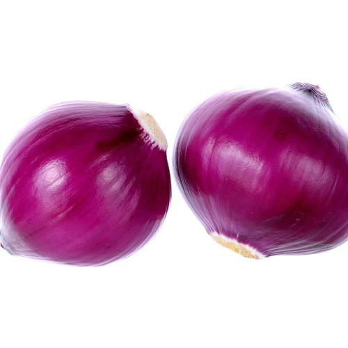 Peeled Red Onion