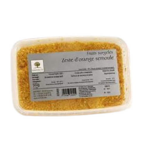 Frozen Orange Zest
