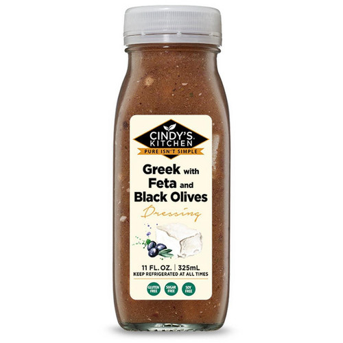Cindy's Greek with Feta and Black Olives Dressing