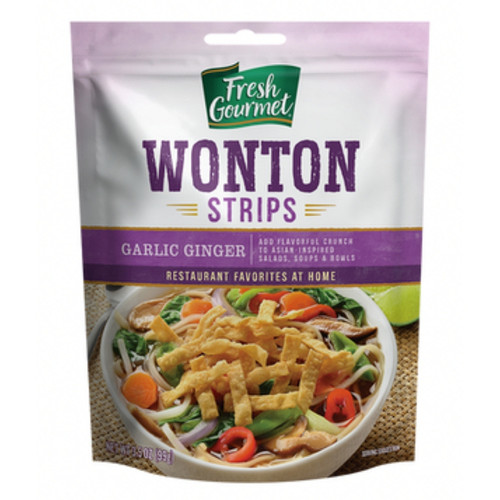 Fresh Gourmet Garlic Ginger Won Ton