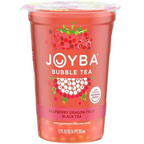 Raspberry Dragon Fruit Bubble Tea