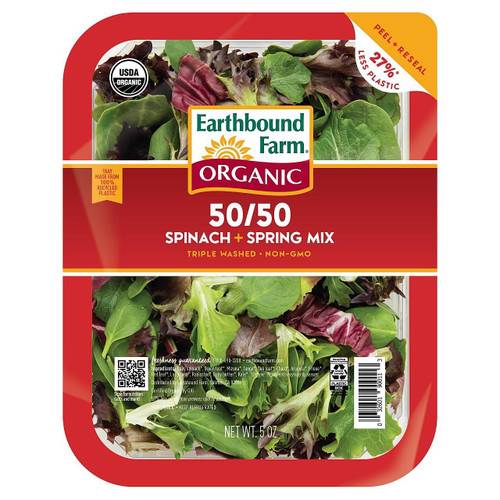 Earthbound Farm Organic 50/50 Spinach & Spring Mix