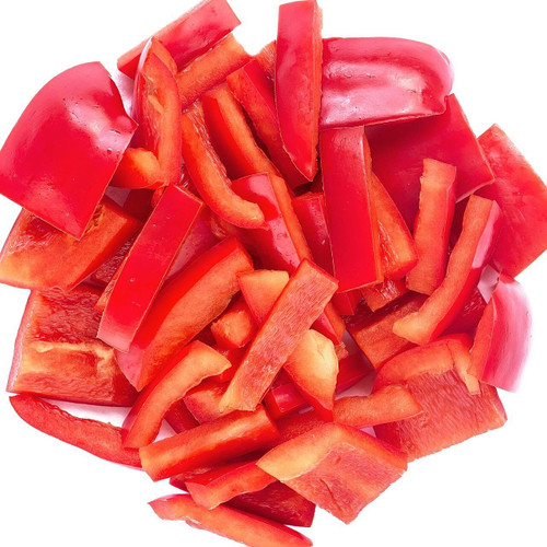 3/8" Diced Red Pepper Tray