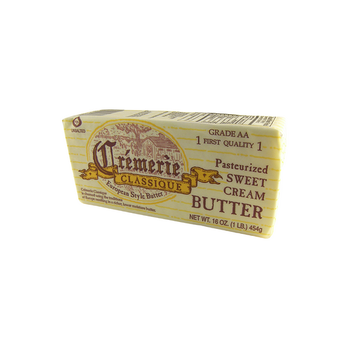Euro Sytle Unsalted Butter