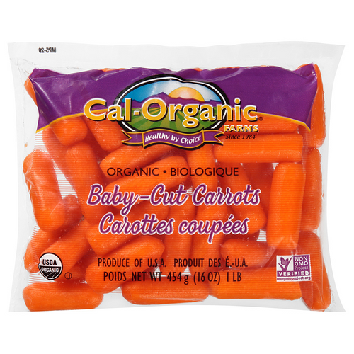 Organic Peeled Baby Carrot
